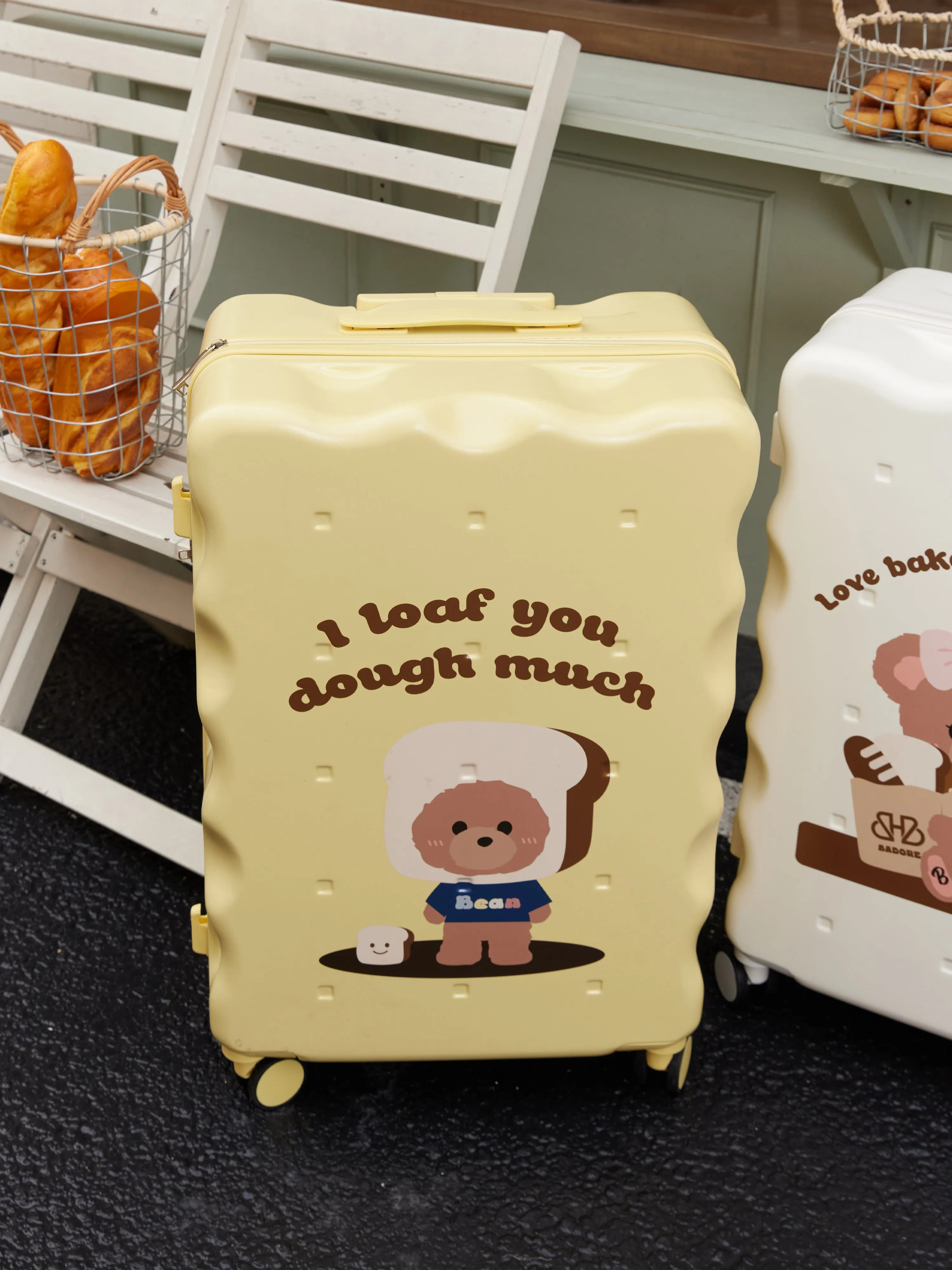 Toast 26-Inch Luggage Collection YELLOW