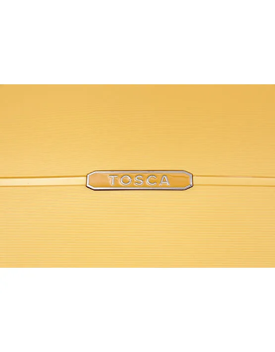 Tosca - Globetrotter Set of 3 Suitcases (L M S) - Golden Yellow