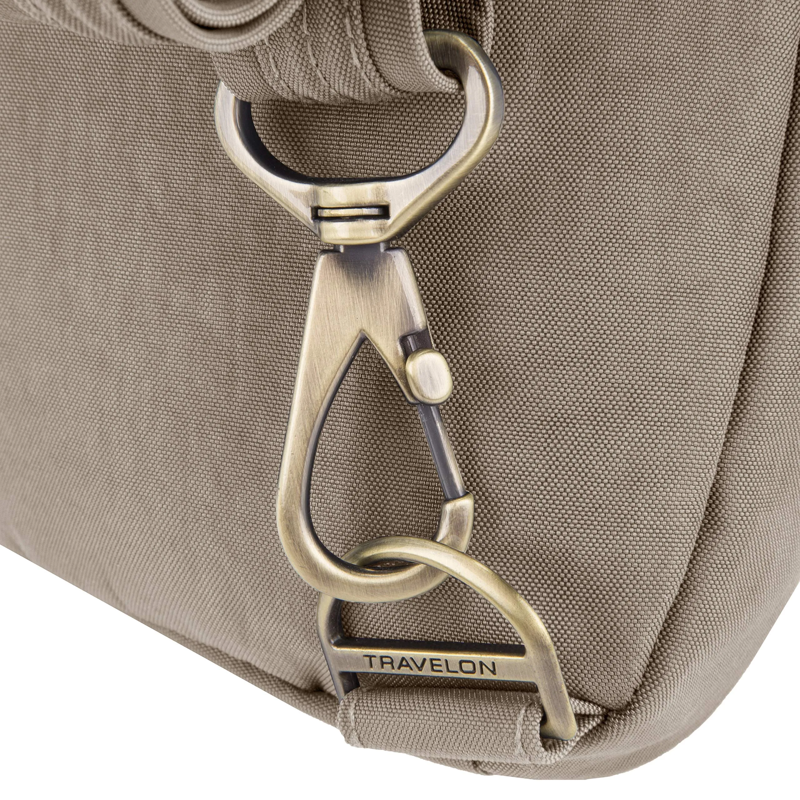 Travelon Anti-theft Signature Slim Backpack, Sable