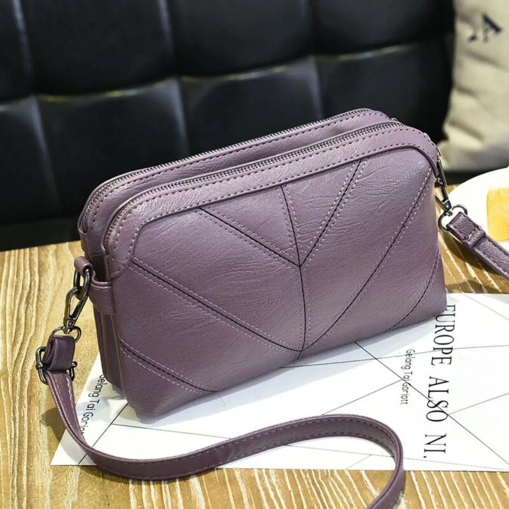 Two-Layered Casual and Compact Cross Body Bag