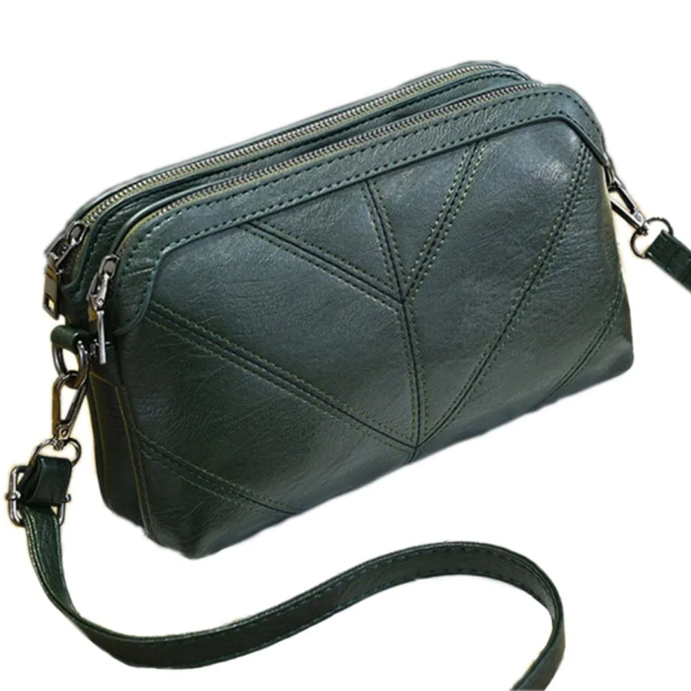 Two-Layered Casual and Compact Cross Body Bag
