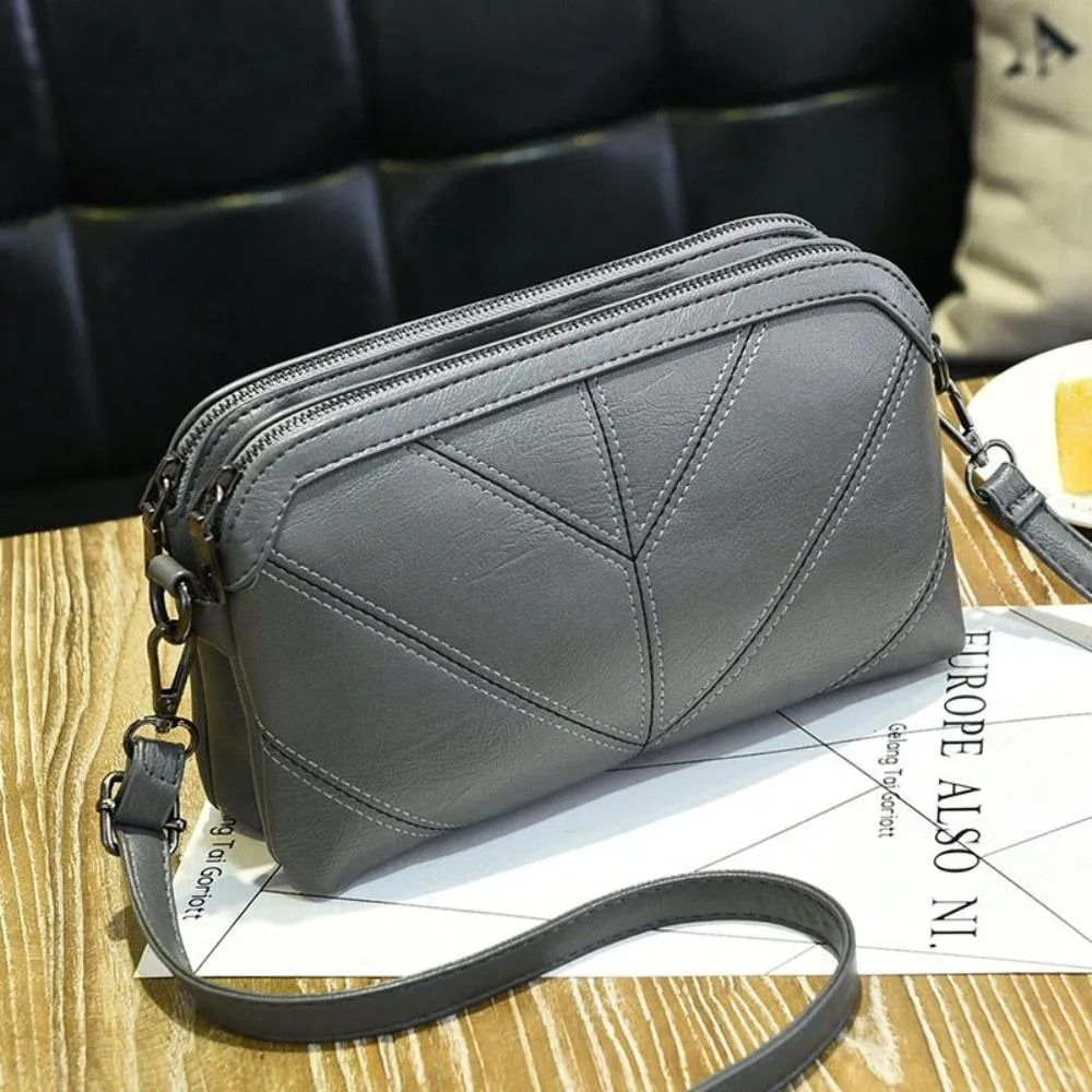 Two-Layered Casual and Compact Cross Body Bag