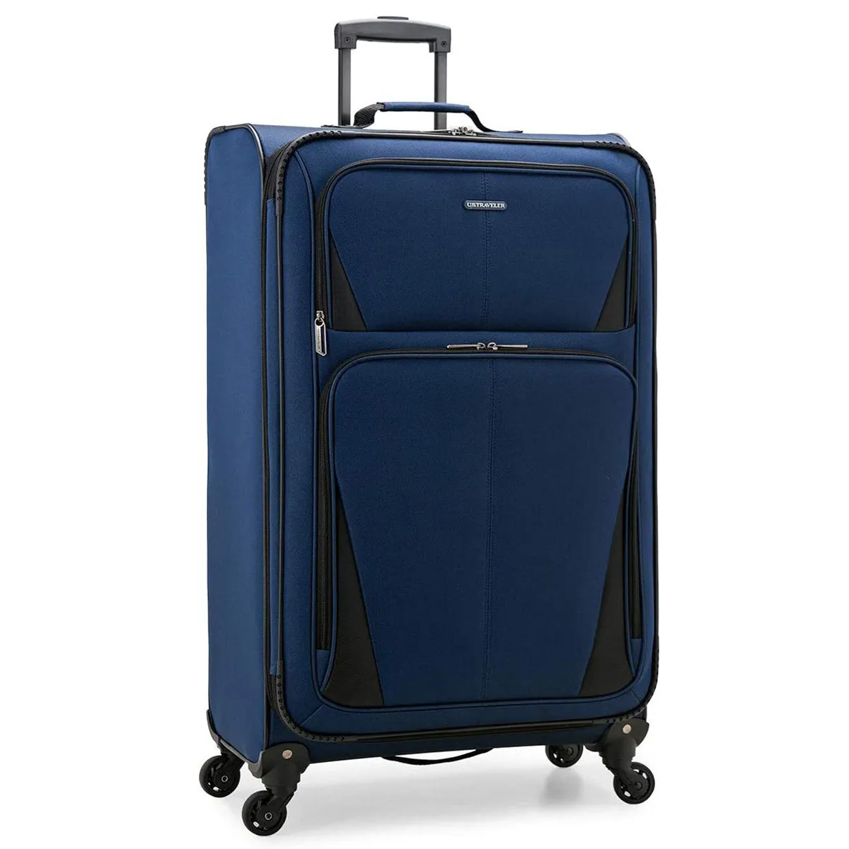 U.S. Traveler Aviron Bay Expandable Softside Luggage with Spinner Wheels, Checked 30-Inch