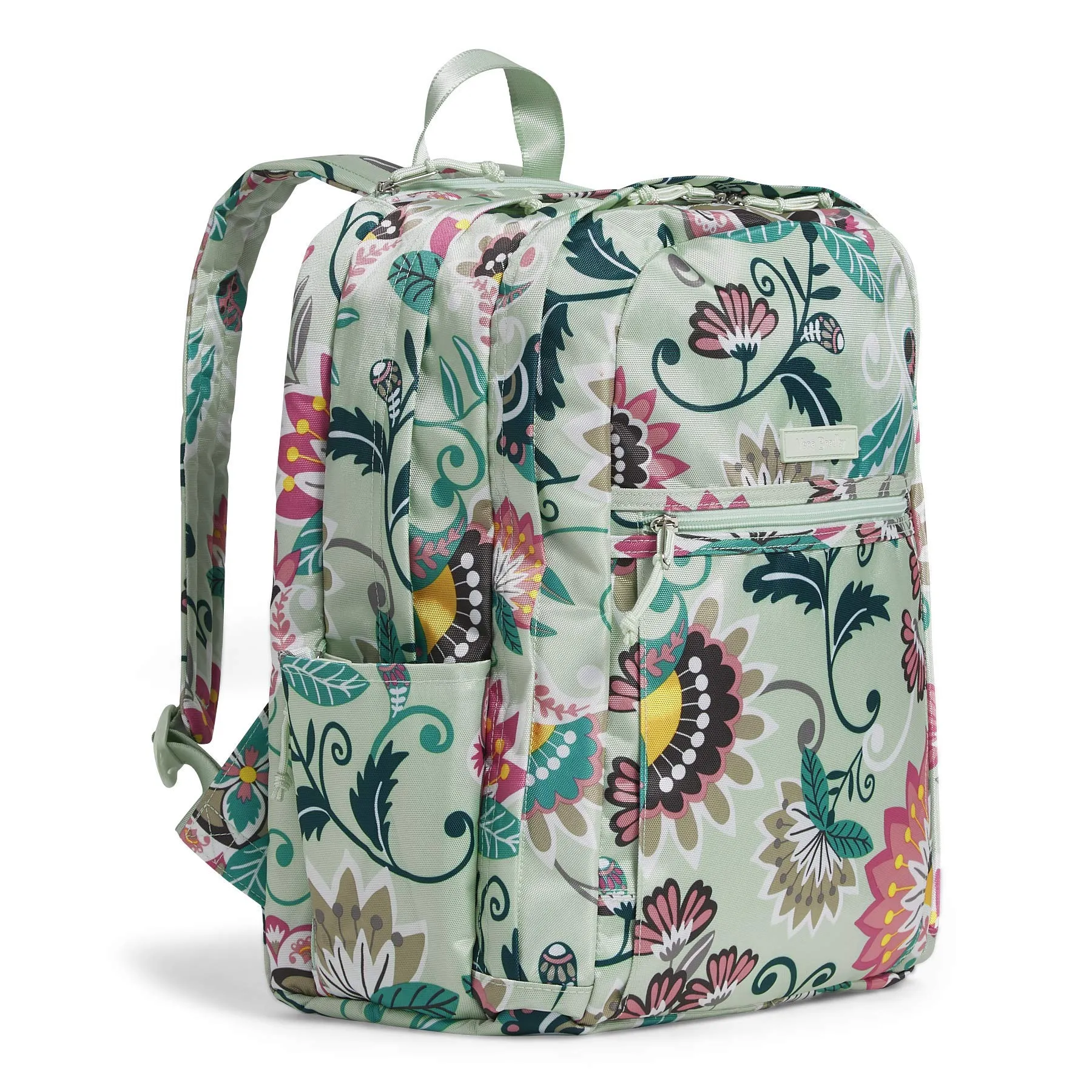 Vera Bradley Lighten Up Grand, Mint Flowers