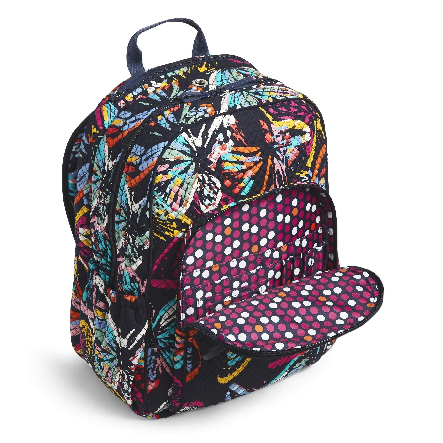 Vera Bradley Signature Cotton Campus, Butterfly Flutter