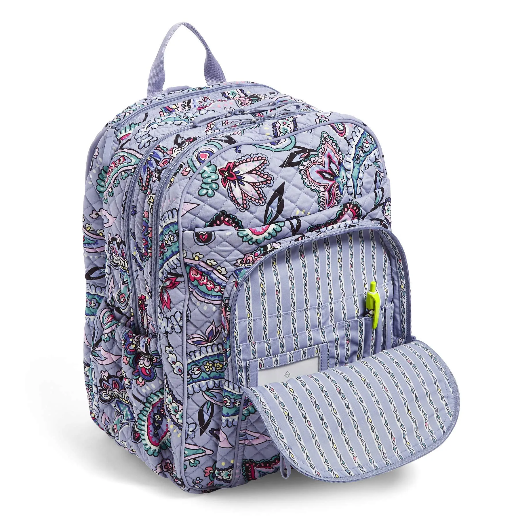 Vera Bradley Signature Cotton XL Campus, Makani Paisley