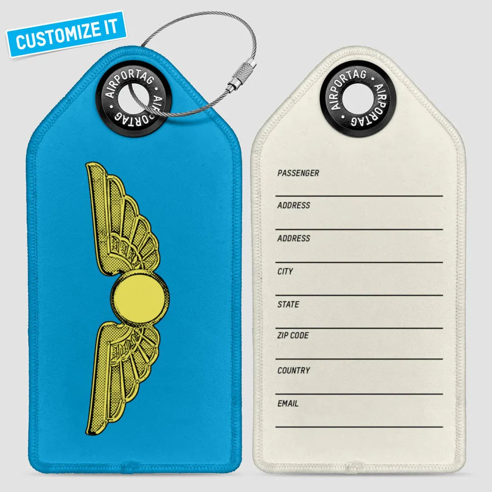 Wings - Luggage Tag
